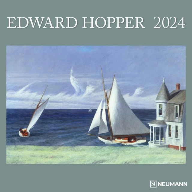 NEUMANN | EDWARD Hopper 2024 - Wand-Kalender - Broschüren-Kalender