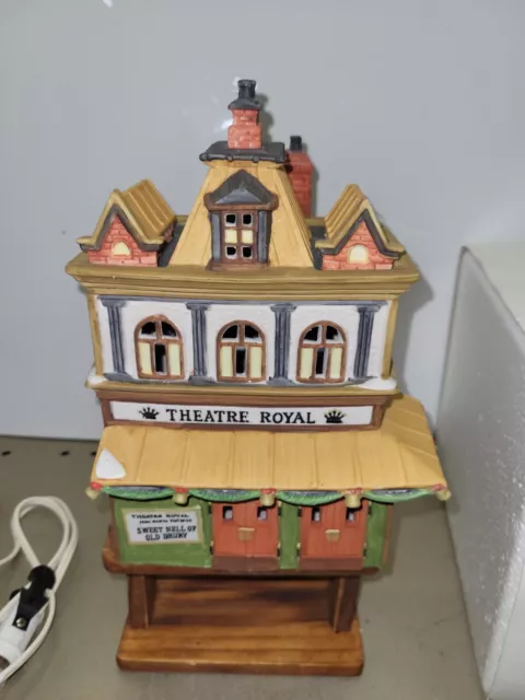 Dept. 56 - 1989 Dickens Village Series - #5584-0 Theatre Royal 2