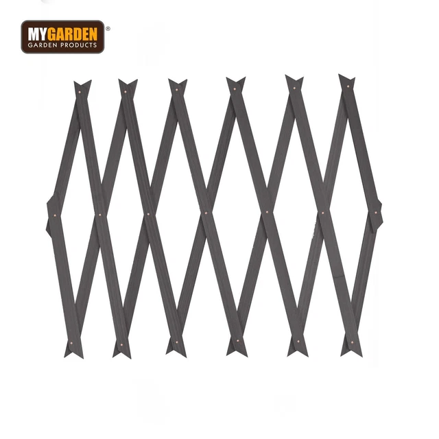 GARDEN WOODEN TRELLIS Expanding Fence Panel Climbing Plant Support