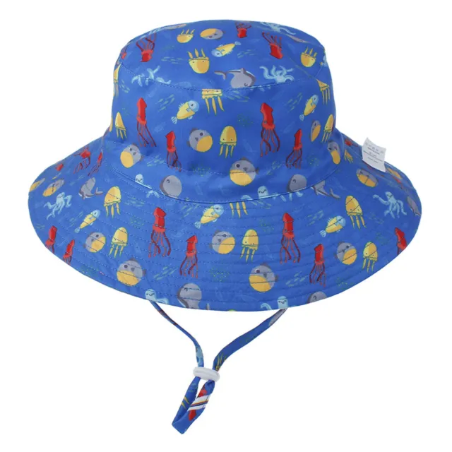 Sun Hat Wide Brim Sun Protection Toddlers Fisherman Hat Lightweight