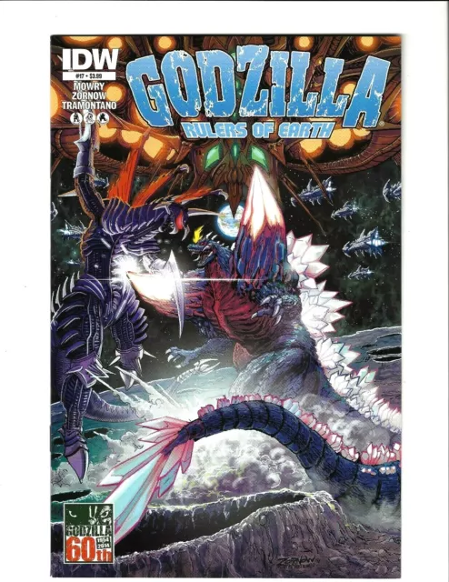 Godzilla Rulers Of Earth #17 October 2014 Idw Cov. By Jeff Zomow 10.0 Gem Mint