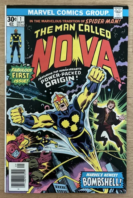 Man Called Nova #1 (Origin & 1st App) Wolfman/Buscema Death Of Zorr & Nova-Prime
