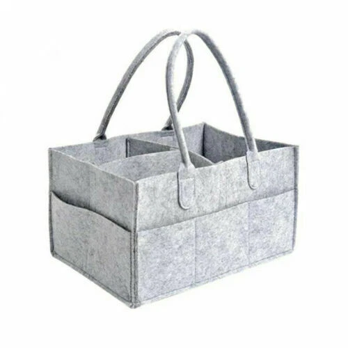 Baby Diaper Caddy Organizer Portable Holder Bag Nursery Essentials Storage Bins 6