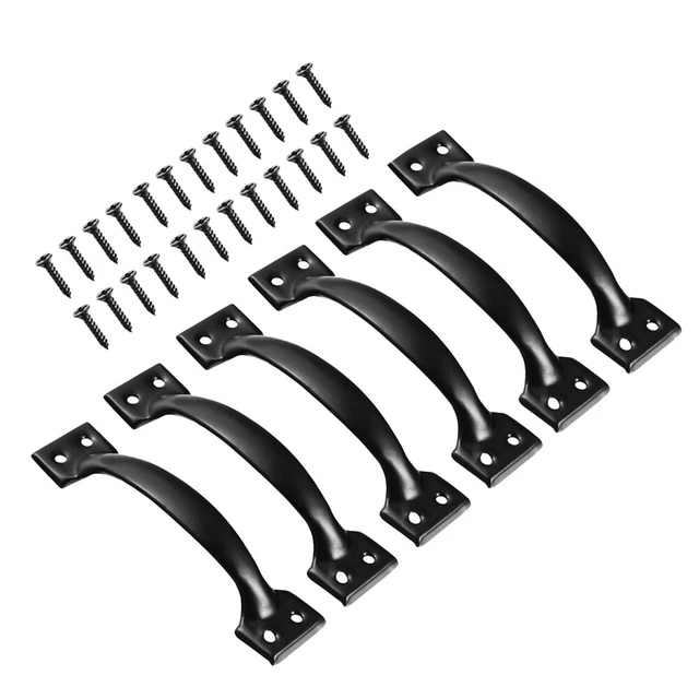 6 Pcs iron furniture handles Boutons De Commode Poignée De Porte Armoires Métall
