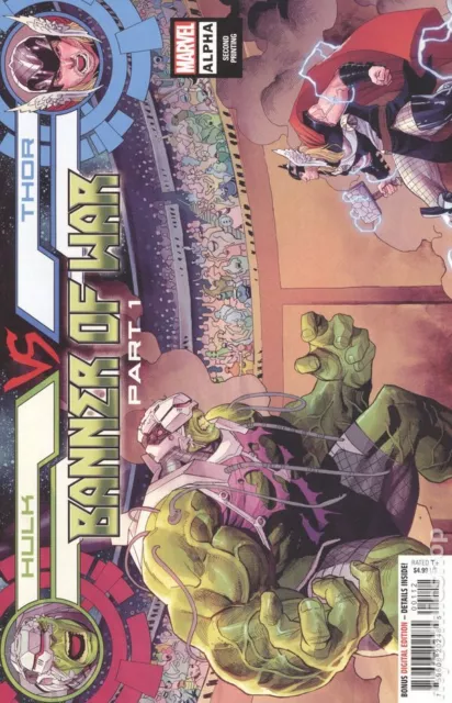 Hulk vs. Thor Banner of War Alpha 1H Coccolo Variant 2nd Printing VF 2022