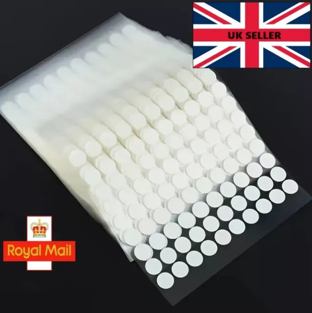 Glue Gel Spots - Strong, Adhesive , Double-Sided, Clear Sticky Dots - UK STOCK!