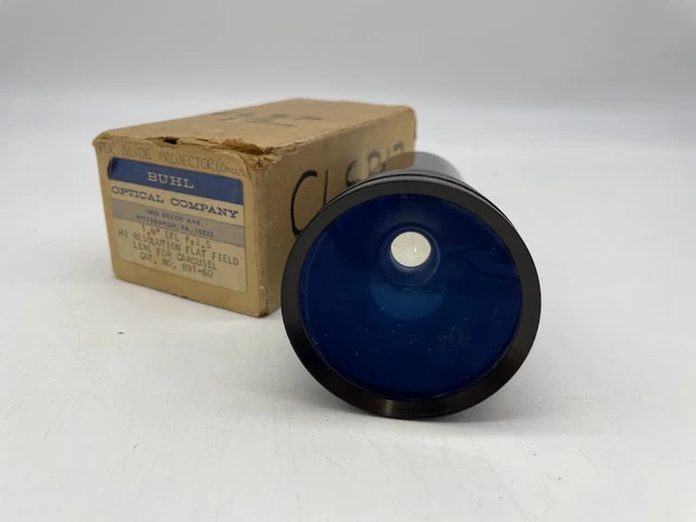 Buhl Superwide 1.4" f/2.5 Projection Lens 891-60 Flat Field Hi Resolution