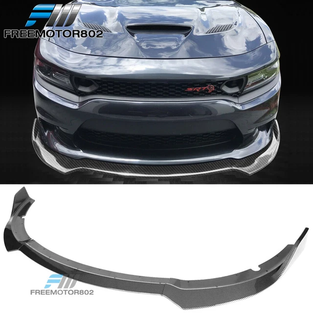 FIT 1523 DODGE Charger SRT Scat R/T Carbon Fiber Print Front Bumper