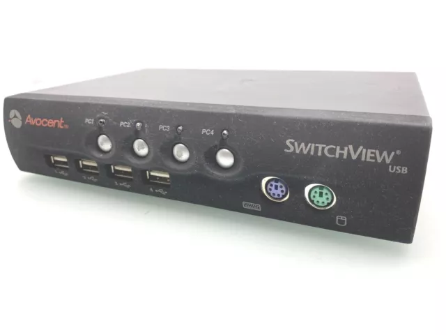 Avocent SwitchView Secure 4 Port USB  Secure 4 Port USB VGAAudio Switch View