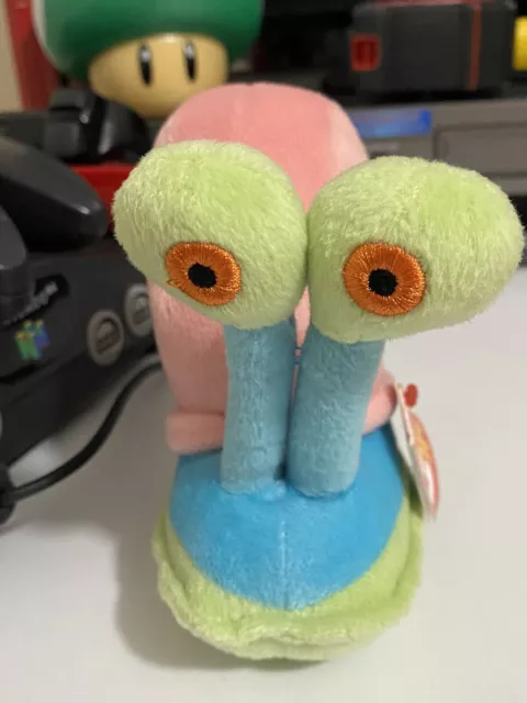 Ty Beanie Baby GARY the Snail (From Spongebob Squarepants)(5 Inch) Rare to find