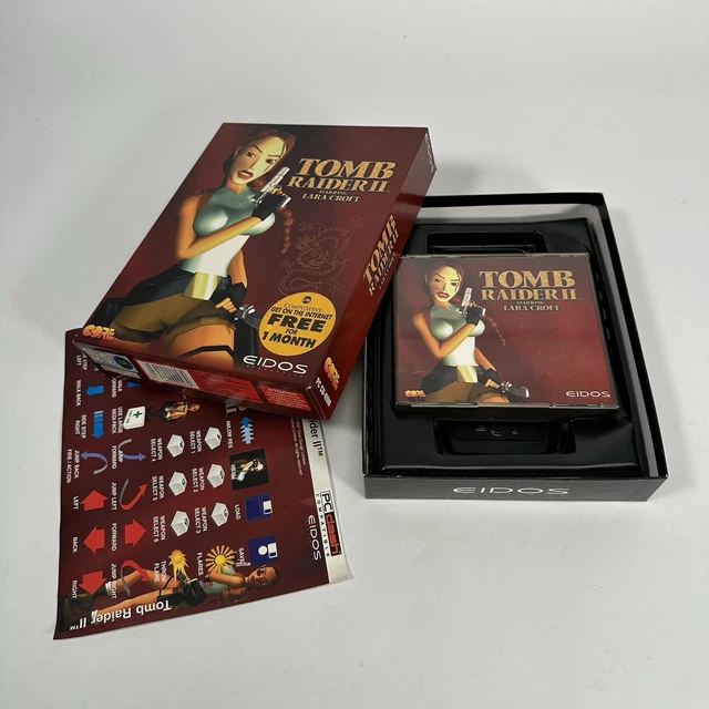 Tomb Raider II (PC CD-ROM) FR – Eidos – Lara Croft - Jeux vidéo