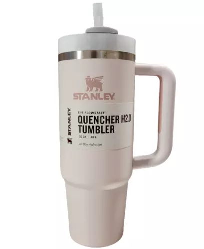 BNWT STANLEY 30oz Quencher H2.0 Tumbler Hot Pink.. Barbie pink - Camelia  Exc DSG