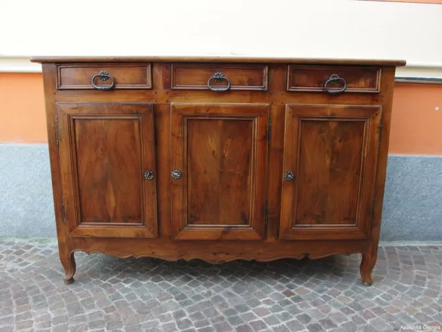 Credenza In Noce A Tre Porte Epoca Primi 800