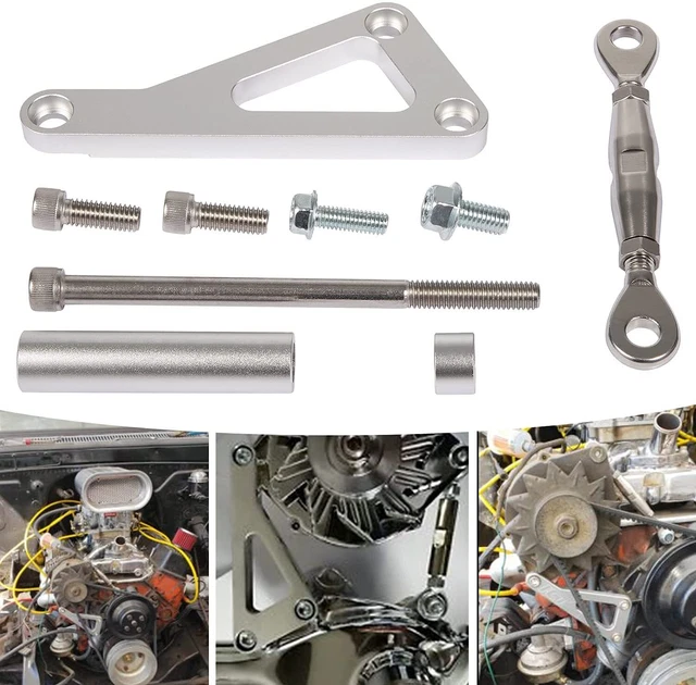 ALTERNATOR BRACKET BOLT Kit 551411 for Small Block Chevy Long Water