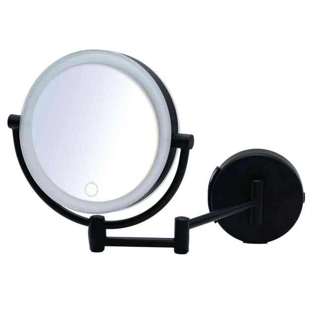 RIDDER Schminkspiegel LED Touch Wandmontage Make-Up Spiegel Kosmetikspiegel vida