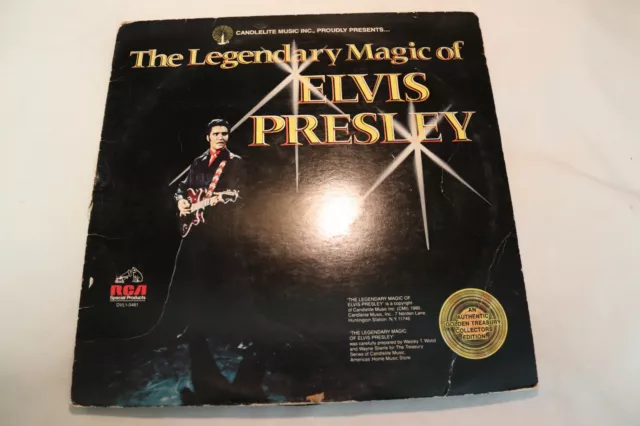 Elvis Presley "The Legendary Magic Of" Rock 12" Vinyl Lp Rca Records