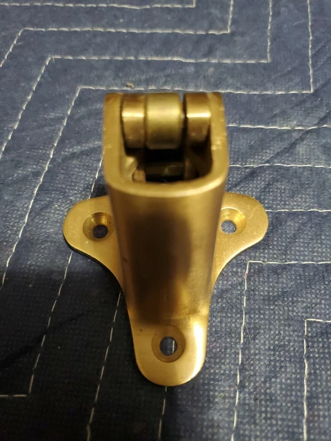 Glynn Johnson Wall Type Solid Bronze Door Holder Only No Hook Or Screws
