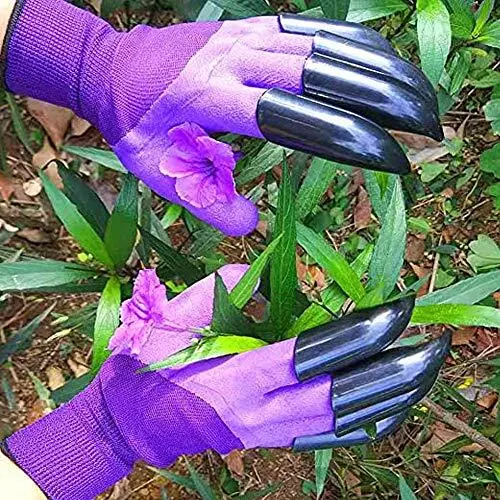 Gants Garden Genie avec griffes Gants de jardinage imperméables pour creuser ... 3