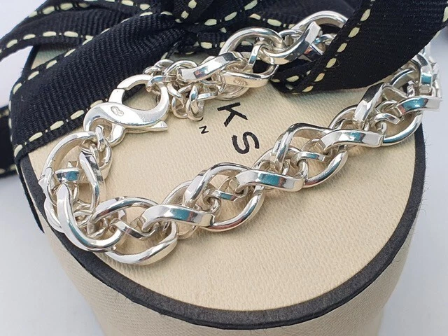 LINKS OF LONDON Infinity Rose Gold Bracelet £7.50 - PicClick UK