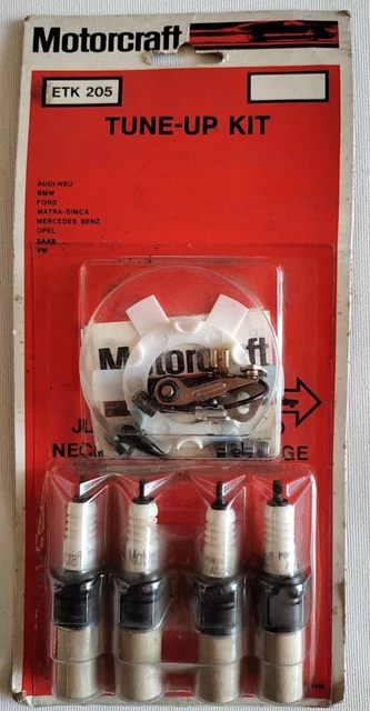 Motorcraft - ETK 205 Tune-Up Kit - candele - vintage, ancora IMBALLO ORIGINALE