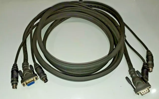 Belkin OmniView Pro Series  ALLn1 PS2 / KVM 10ft/3mts Cable F3X1105-10