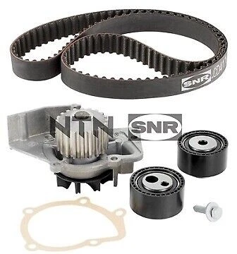 Kit Courroie Distribution + Pompe à Eau SNR KDP459.290 - Pour Citroën, Peugeot, Fiat 1.9D (Berlingo, Partner, Expert, Scudo...)