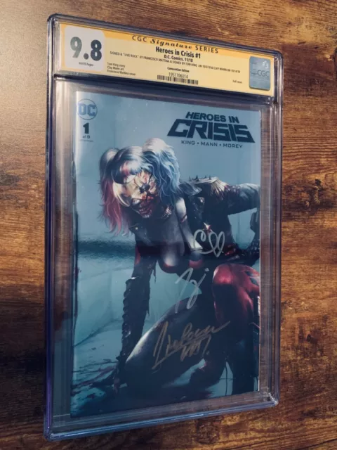 Harley Quinn, Heroes in Crisis #1 variante CGC SS