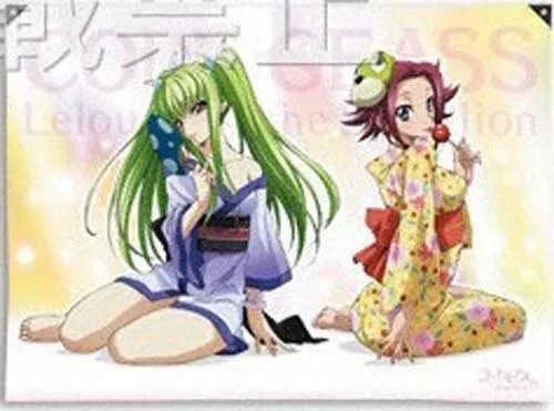 Code Geass Lelouch of the Rebellion Wall Scroll D: C.C. & Kallen