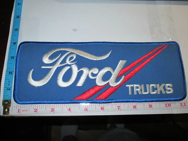FORD TRUCKS PATCH Pickup Rig Wheels Wagon Hauler Vintage Original NOS ...