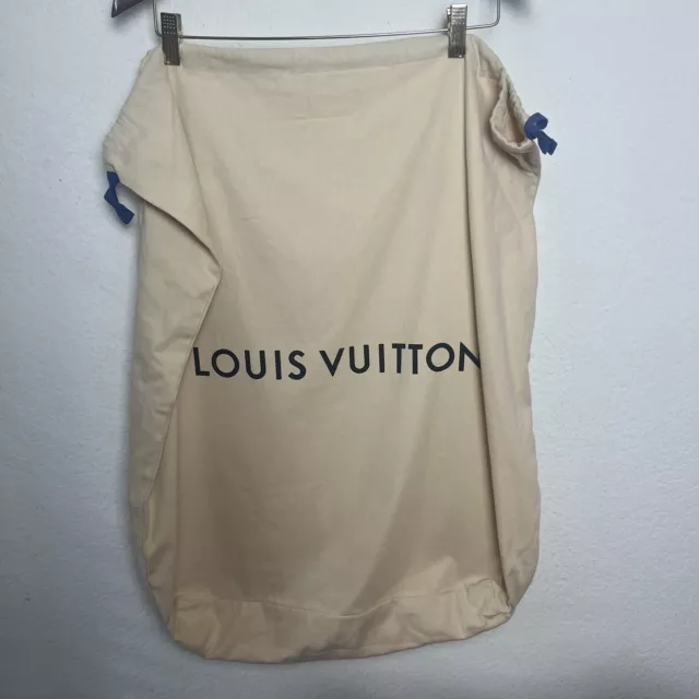 BRAND NEW Authentic Louis Vuitton XL Handbag Drawstring Dust Bag 24” x 21”  x 7”