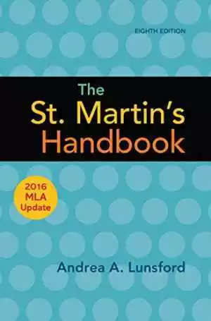 The St. Martin's Handbook with - Hardcover, by Lunsford Andrea A. - Acceptable r