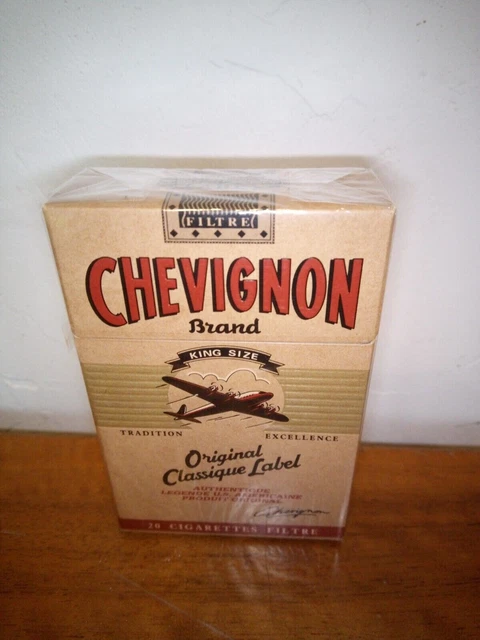 cigarette chevignon ANCIEN PAQUET vintage CHEVIGNON plein sous blister rare EUR 12,00