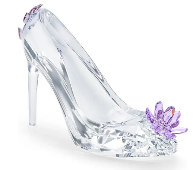 Swarovski Shoe with Flower Crystal Figurine #5493712 New in Box Authentic