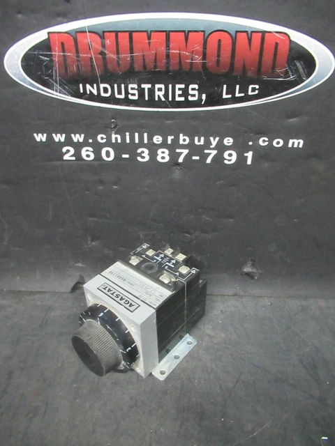 Agastat Time Delay Relay 1.5-15 Seconds 7012Oc 24 Vdc Voil 600 Vac 10 Amp