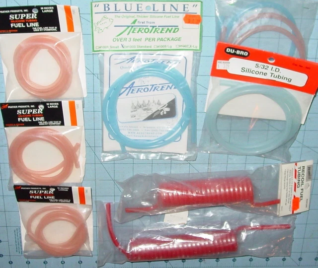 RC Model Engine Motor Oil Pipe Fuel Line Hobby Mixed Parts Lot USA NOS RC Model Engine Motor Oil Pipe Fuel Line Hobby Mixed Parts Lot USA NOS