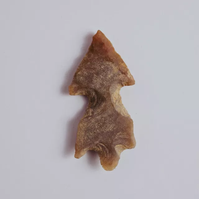 Neolithic Flint Carved Arrowhead Stone Age Britain War Relic 3000 B.c.