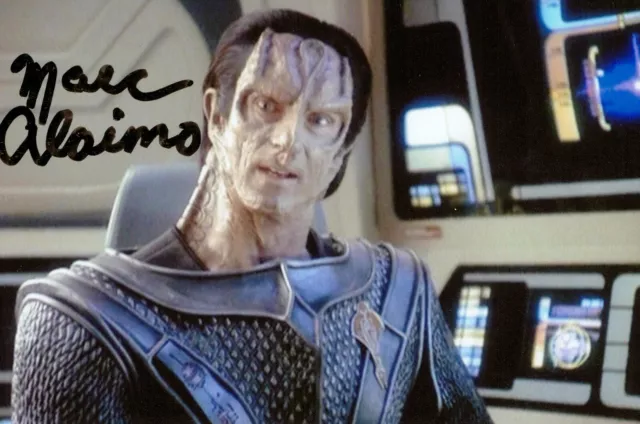 Marc Alaimo Signed 6x4 Photo Gul Dukat Star Trek Deep Space Nine Autograph + COA