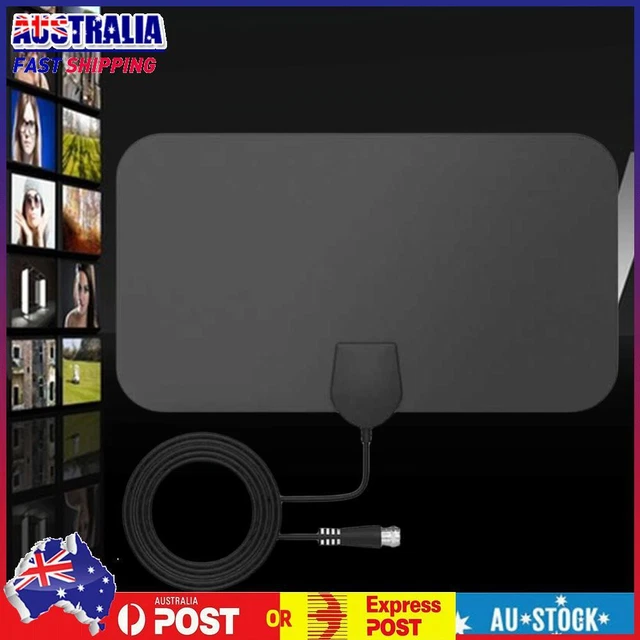 HDTV Signal Booster 4K HD 1080P Digital TV Antenna 80 Miles Indoor HDTV Antenna