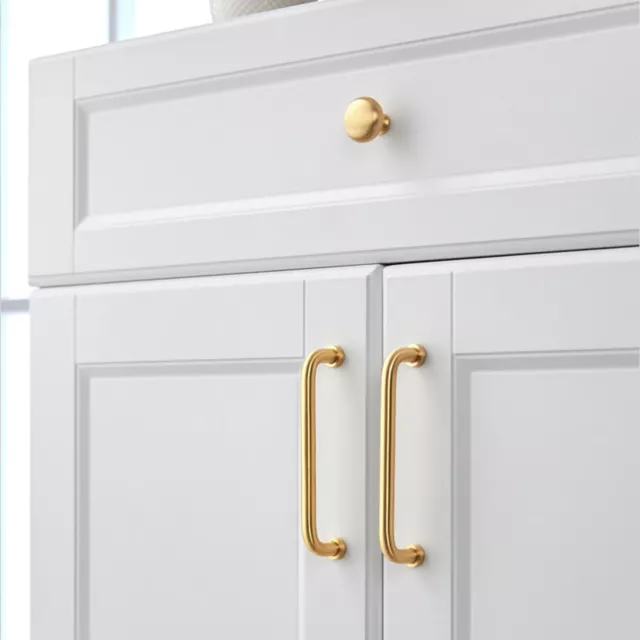 Solid Brass Knurled Cabinet Pulls Black T Bar Knobs Gold Drawer Knobs and Pulls