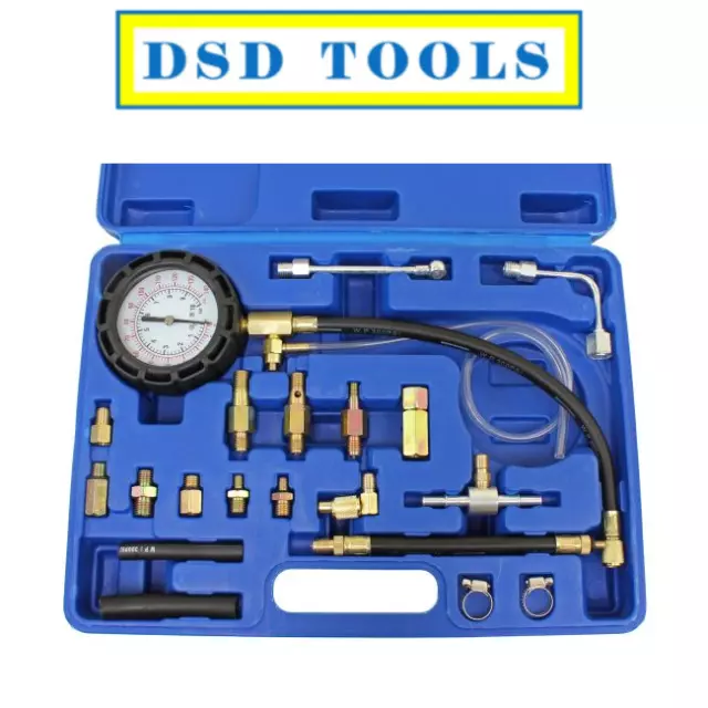 US PRO Tools Automotive Fuel Pump Pressure Tester Kit 5385