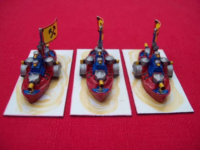 Warhammer Man o War Dwarf Ironclads - Metal