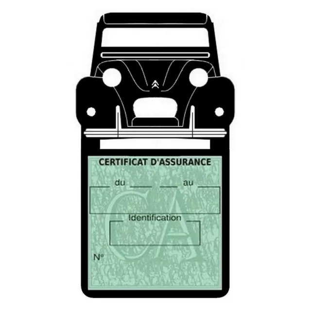 Support Porte certificat vignette d'assurance automobile - Site de