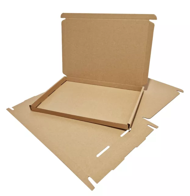 White Or Brown Shipping Cardboard Boxes Postal Mailing Gift Packet Small Parcel