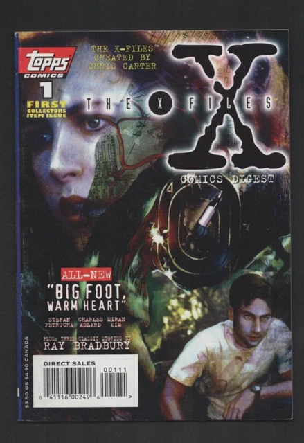 Topps Comics The X-Files Comics Digest December 1995 VOL#1 NO#1 Comics Comicbook