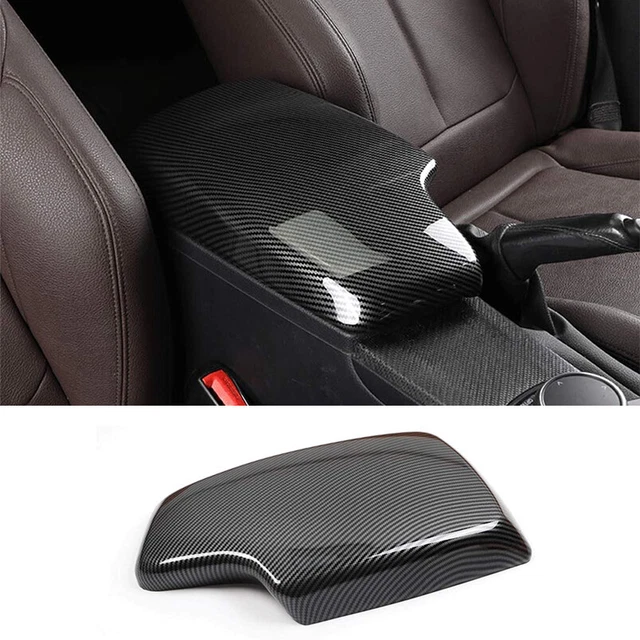 Carbon Fiber Style Armrest Box Console Cover For BMW 3 4 3GT F30 F31 F32 F34 F36