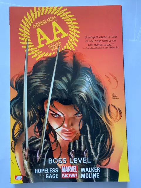 AVENGERS ARENA vol. 3  - Boss Level Marvel Comics TPB TP Graphic Novel