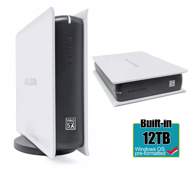 Avolusion PRO-5X Series 12TB USB 3.0 External Hard Drive for WindowsOS PC Laptop