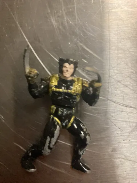 1994 Marvel Toy Biz Heavy Metal Heroes  Spy Wolverine 2.5" Poseable Figure