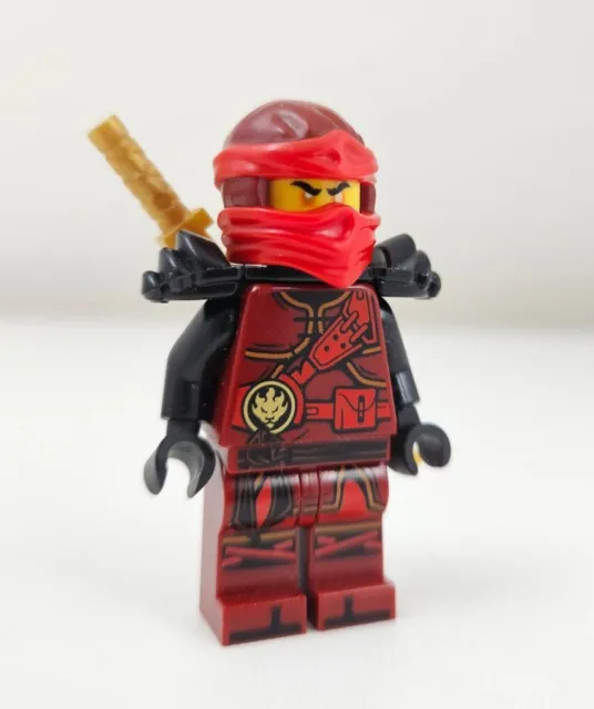 Ninjago Lego mini figure RED NINJA KAI Minifigure