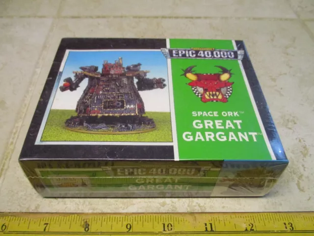 Epic 40k Ork Great Gargant Metal NMIB - Titanicus Games Workshop Citadel Oop VTG